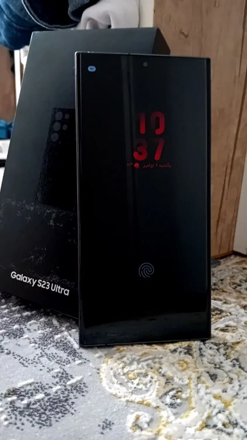 سامسونگ گلکسیs23ultra مشکی با حافظه 256 گیگ و رم۱۲|موبایل|هشتگرد, شهرک صنعتی هشتگرد|دیوار