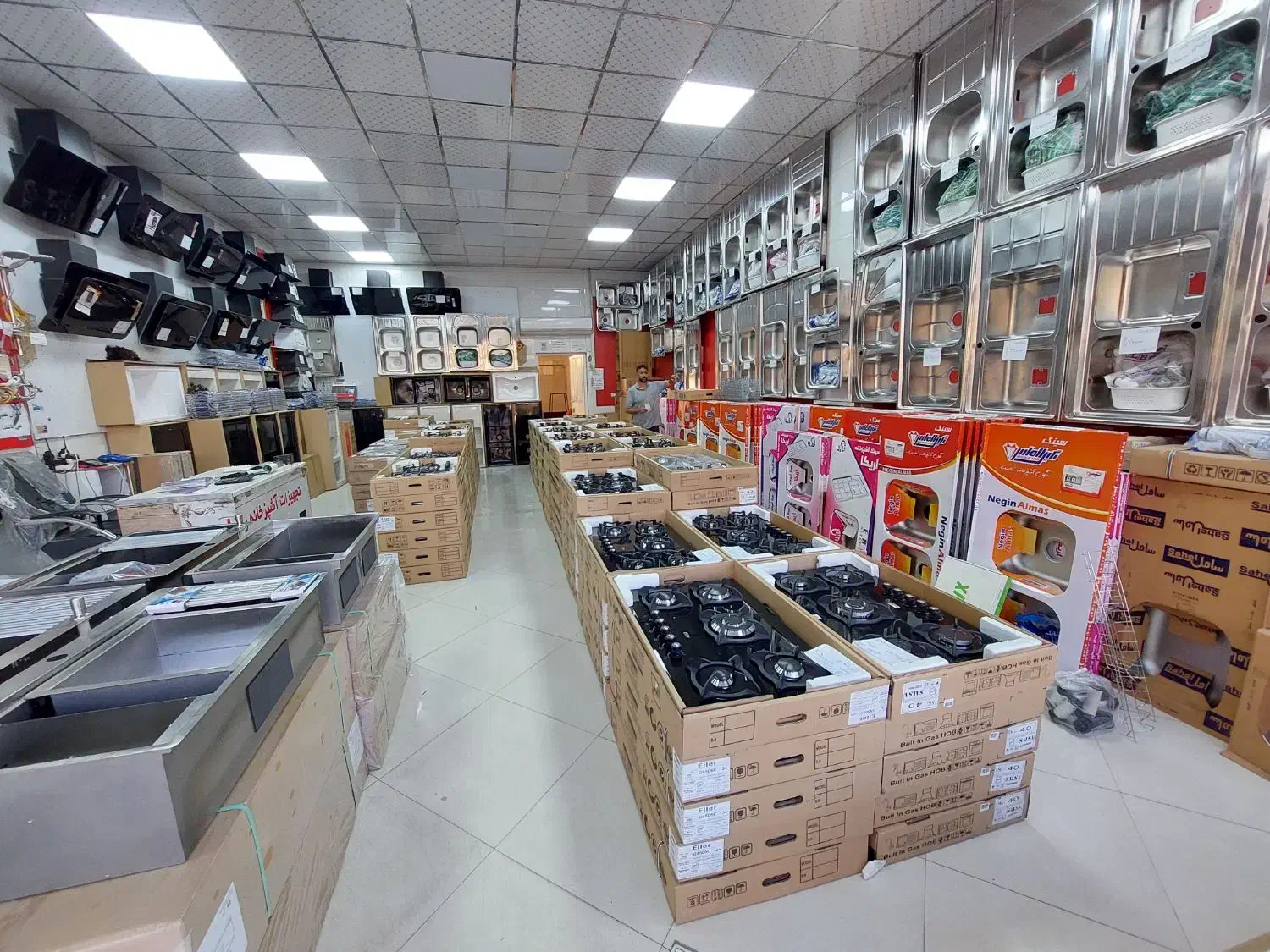 سینک دست ساز و فانتزی استیل و گرانیتی|مصالح و تجهیزات ساختمان|قم, علی آباد|دیوار