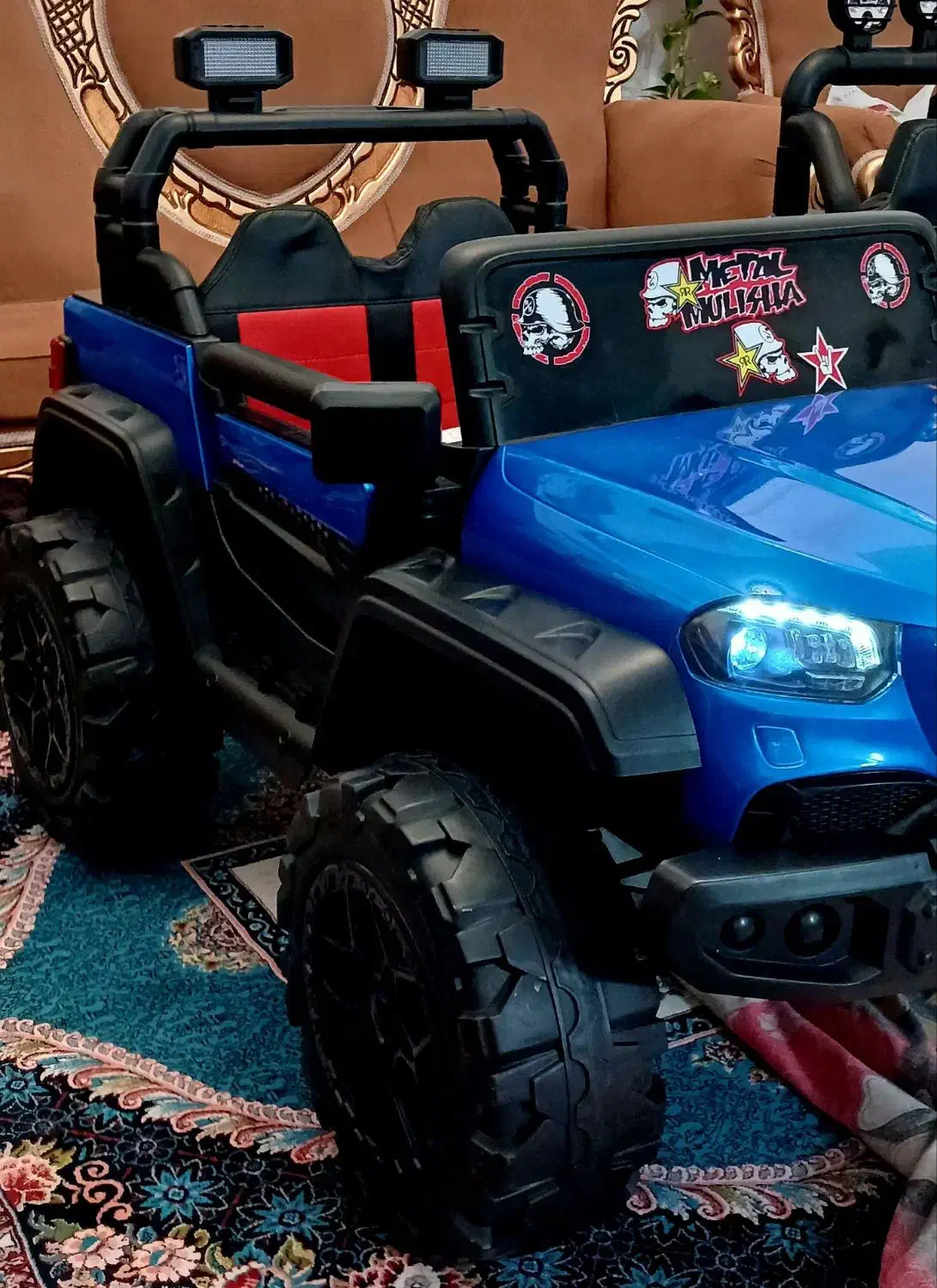 دوتا ماشین شارژی پرقدرت ۵موتوره در حد نونو|اسباببازی بچه|تبریز, |دیوار