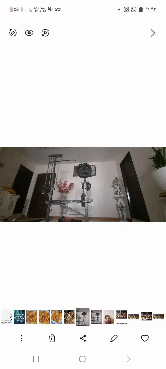 میز پرس سینه|تجهیزات ورزشی|پرند, فاز ۴|دیوار