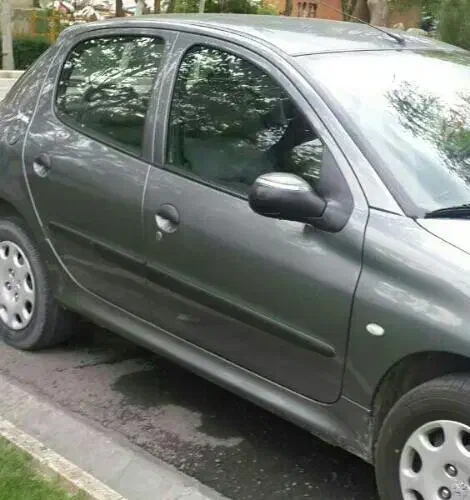 206 خاکستری فنی کلا با صفر فرقی نداره|خودرو سواری و وانت|آبیک, |دیوار