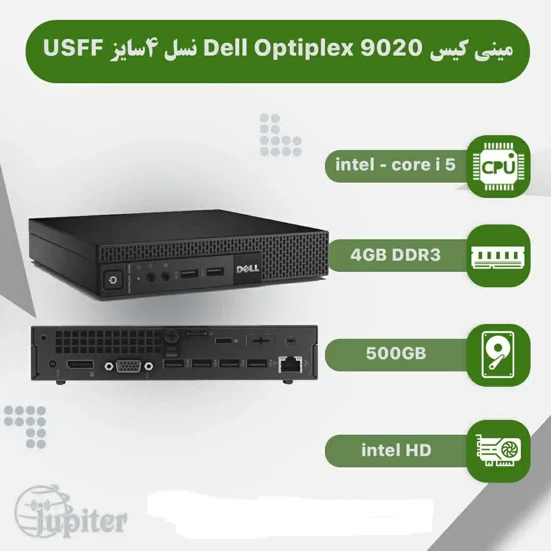 مینی کیس Dell Optiplex 9020 نسل 4سایز USFF|رایانه رومیزی|محمدیه-قزوین, |دیوار