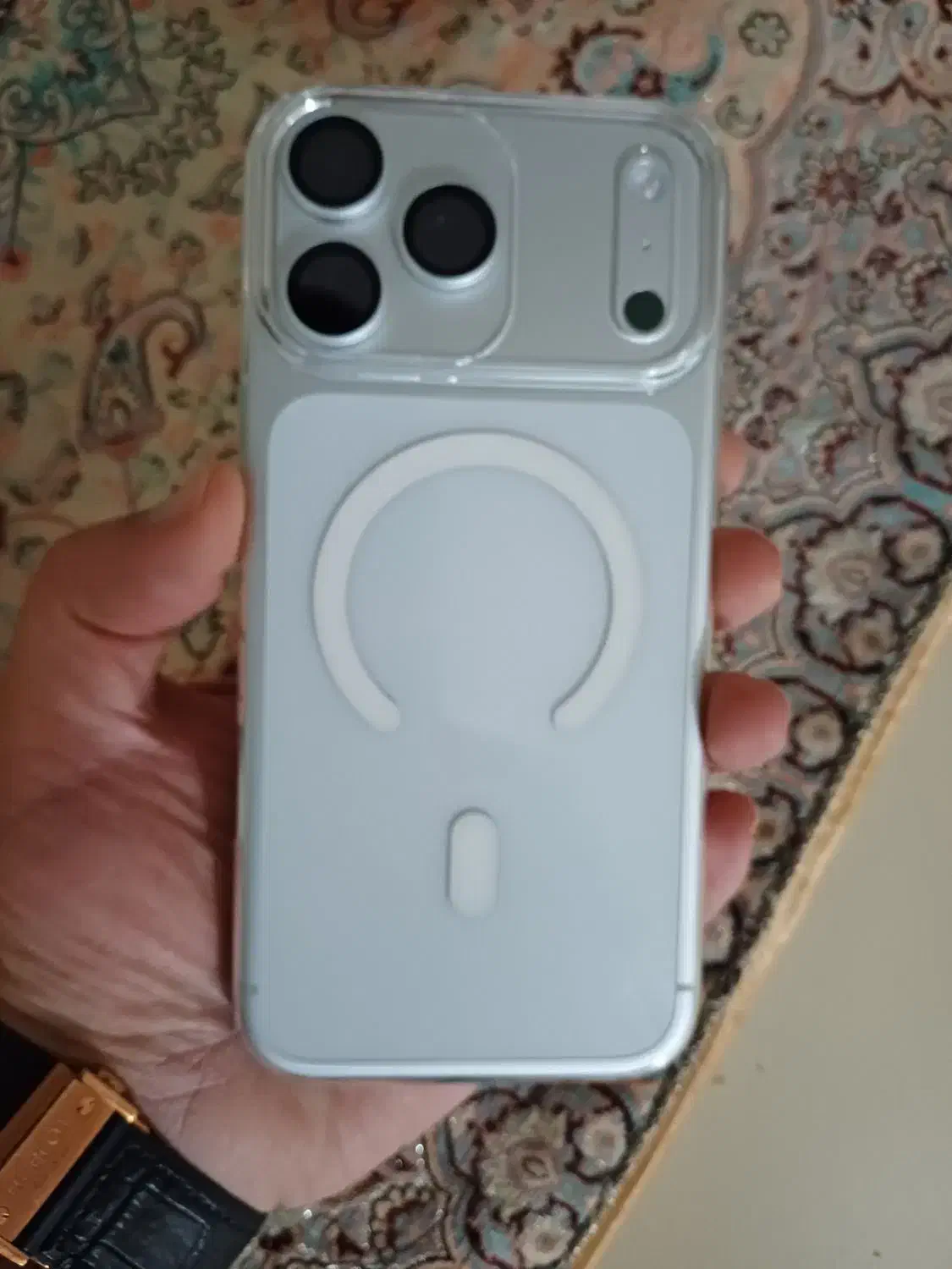 ایفون ۱۷ پرومکس سیلور zaa|موبایل|اراک, |دیوار