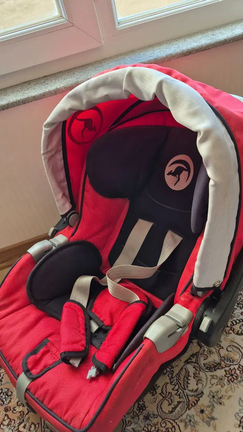 کریر کانگورو با قابلیت صندلی ماشین|کالسکه و لوازم جانبی|اردبیل, |دیوار