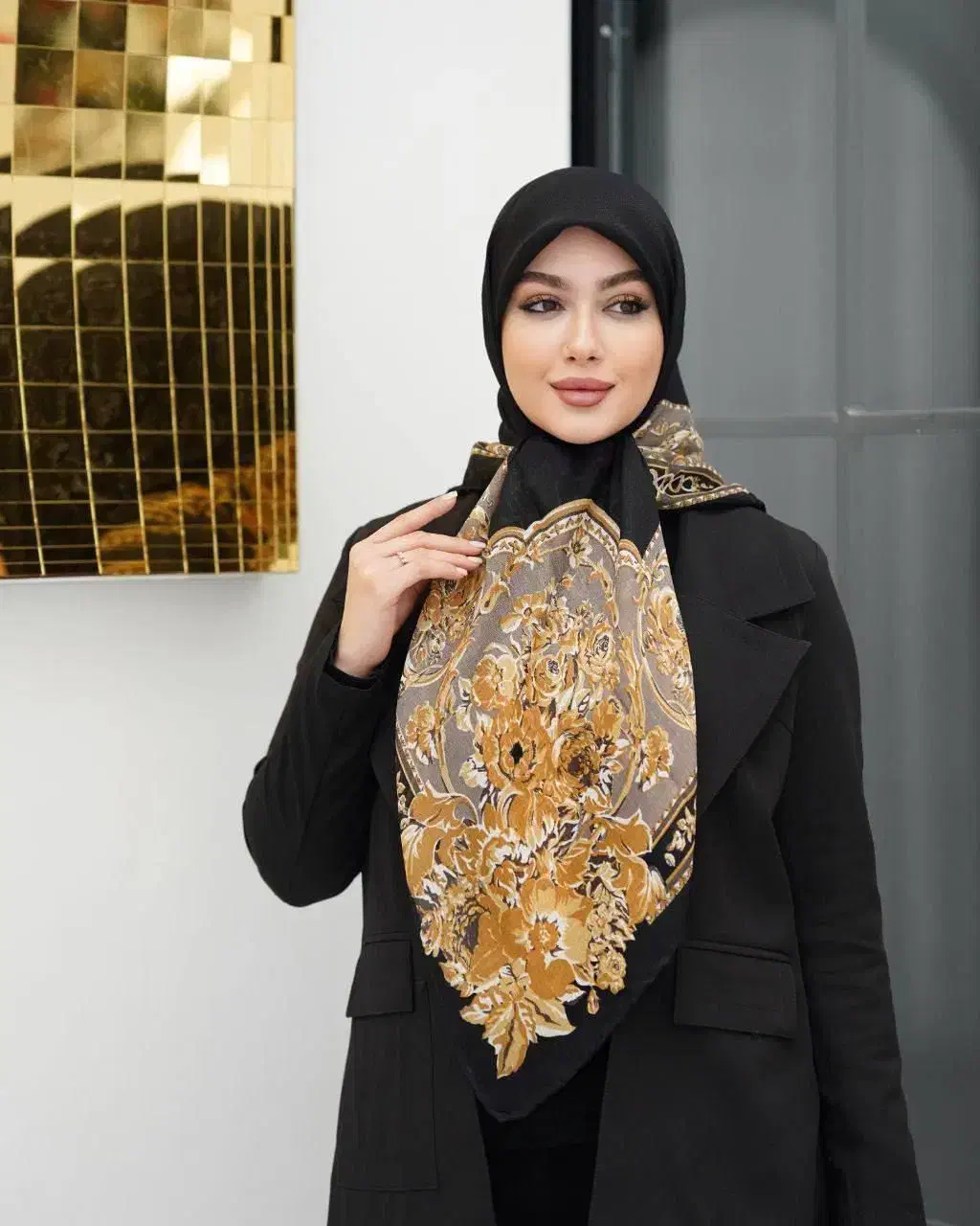 روسری دستدوز، کالکشن پاییزه ویشا|لباس|زابل, |دیوار