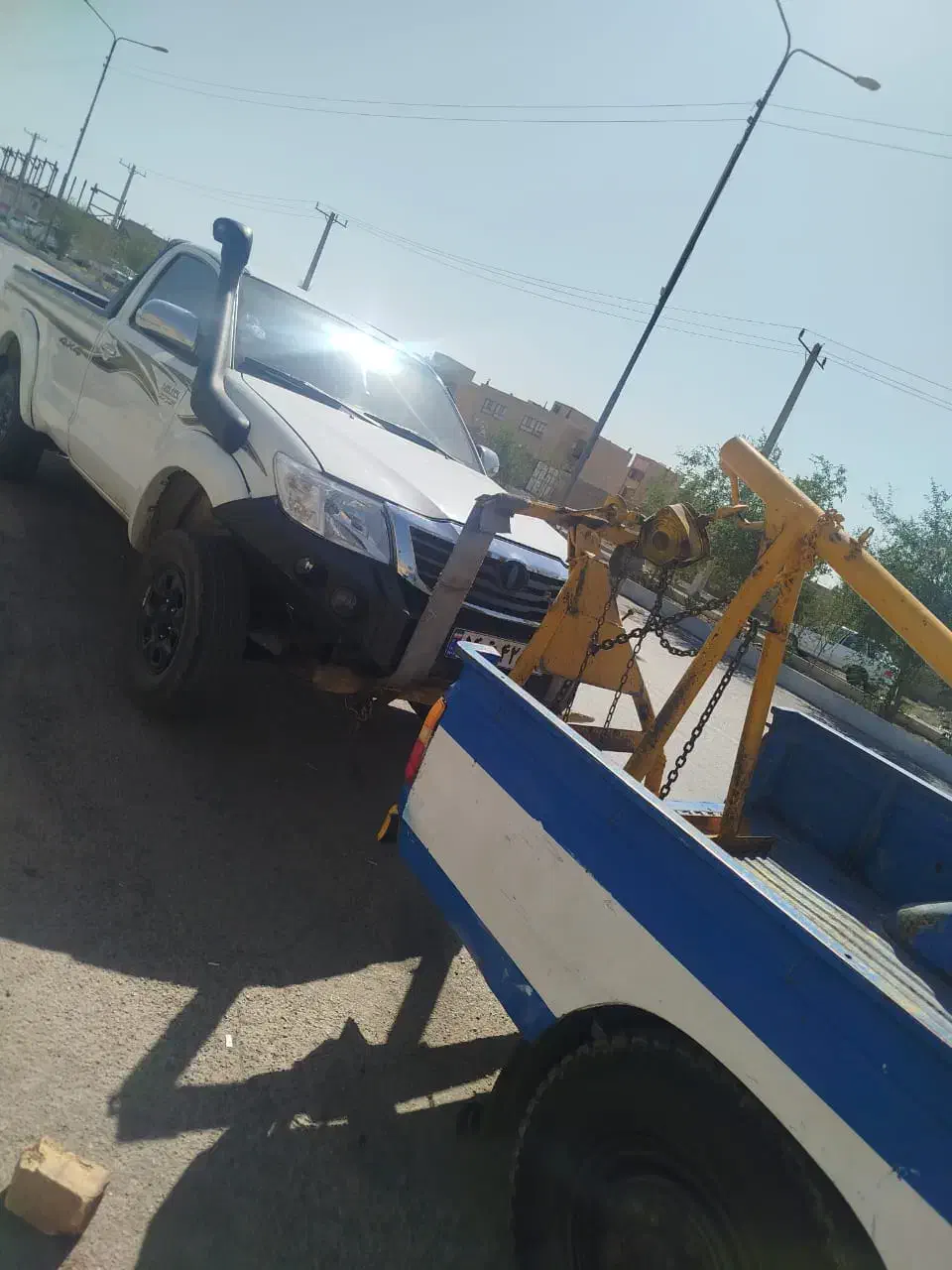 یدک کش جرثقیل امداد خودرو نیسان خودرو بر|خدمات حمل و نقل|زابل, |دیوار