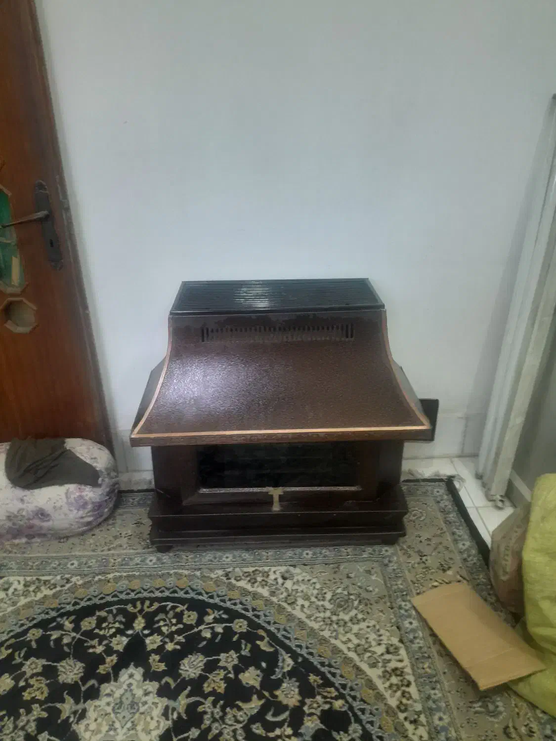 بخاری گازی طرح شومینه|بخاری، هیتر، شومینه|اصفهان, سودان|دیوار