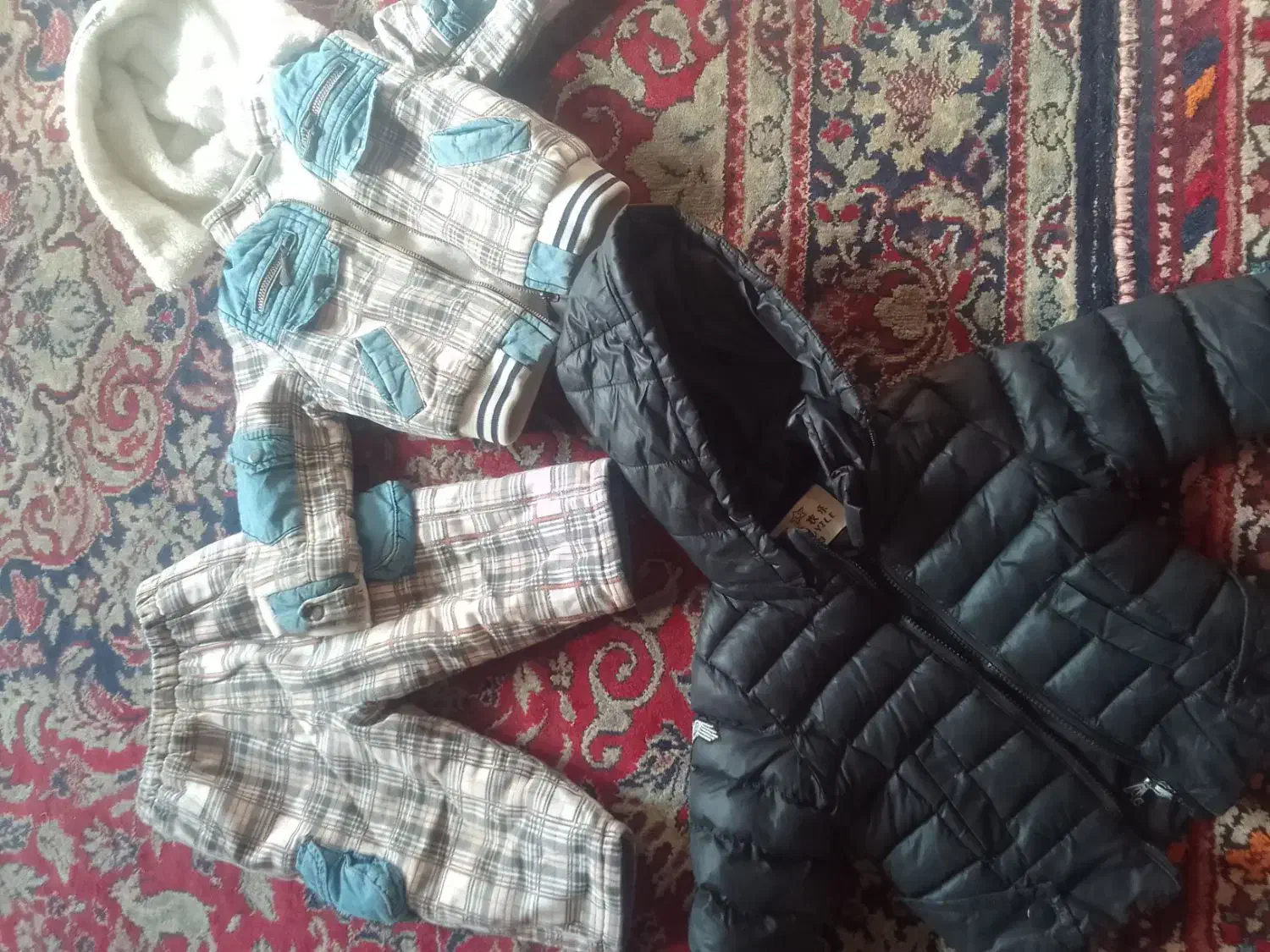 کاپشن بچگانه|کفش و لباس بچه|سیرجان, |دیوار