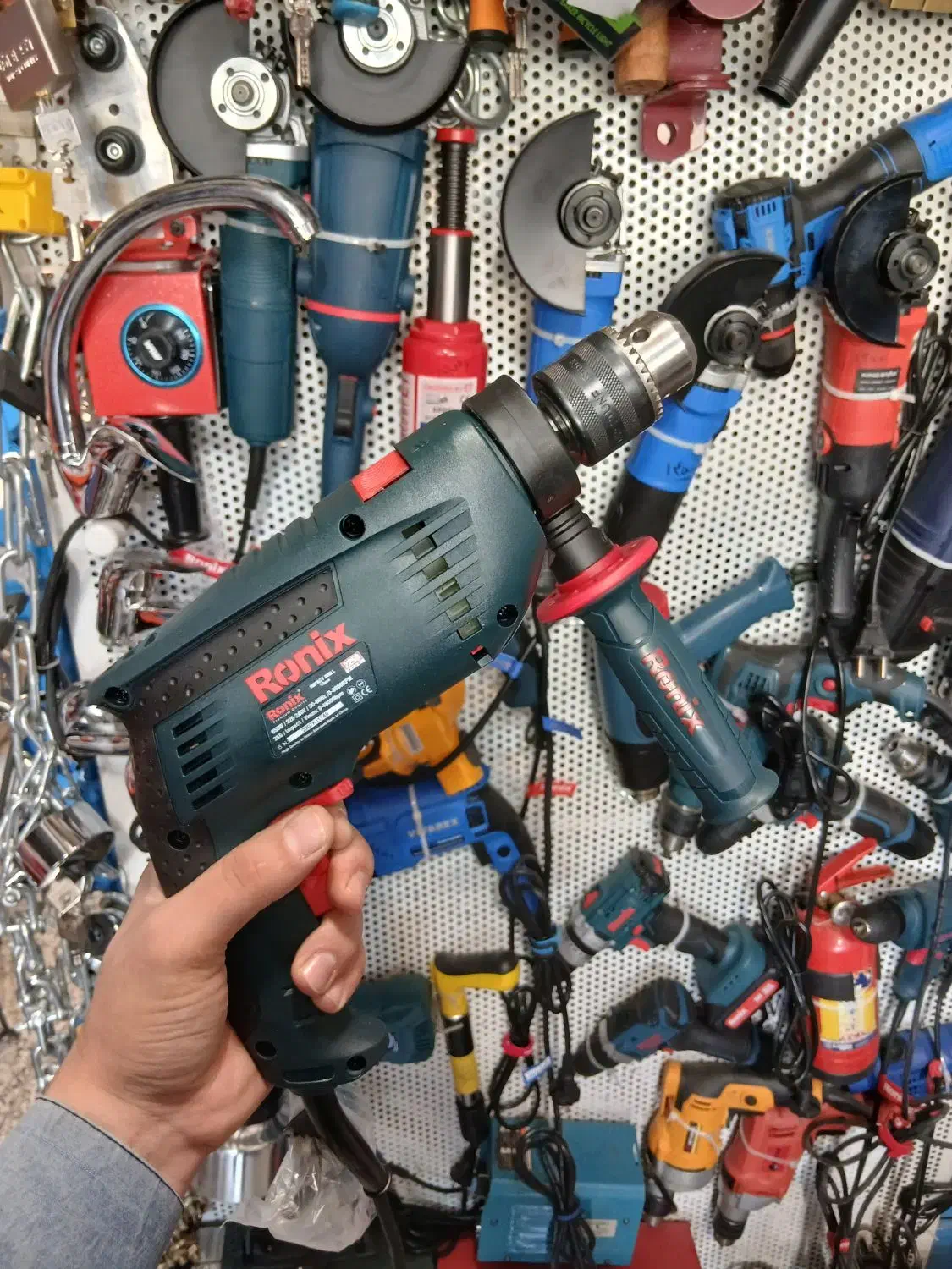 دریل مته رونیکس ۸۵۰وات با ۱/۶۰۰/۰۰۰تخفیف|ابزارآلات|ایلام, |دیوار