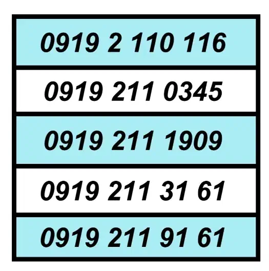 0919.23.500.32|سیمکارت|تهران, فلسطین (میدان انقلاب)|دیوار