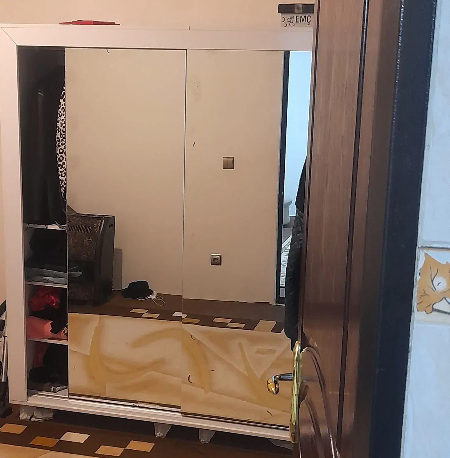 کمد لباس|جاکفشی، کمد، دراور|ماکو, |دیوار