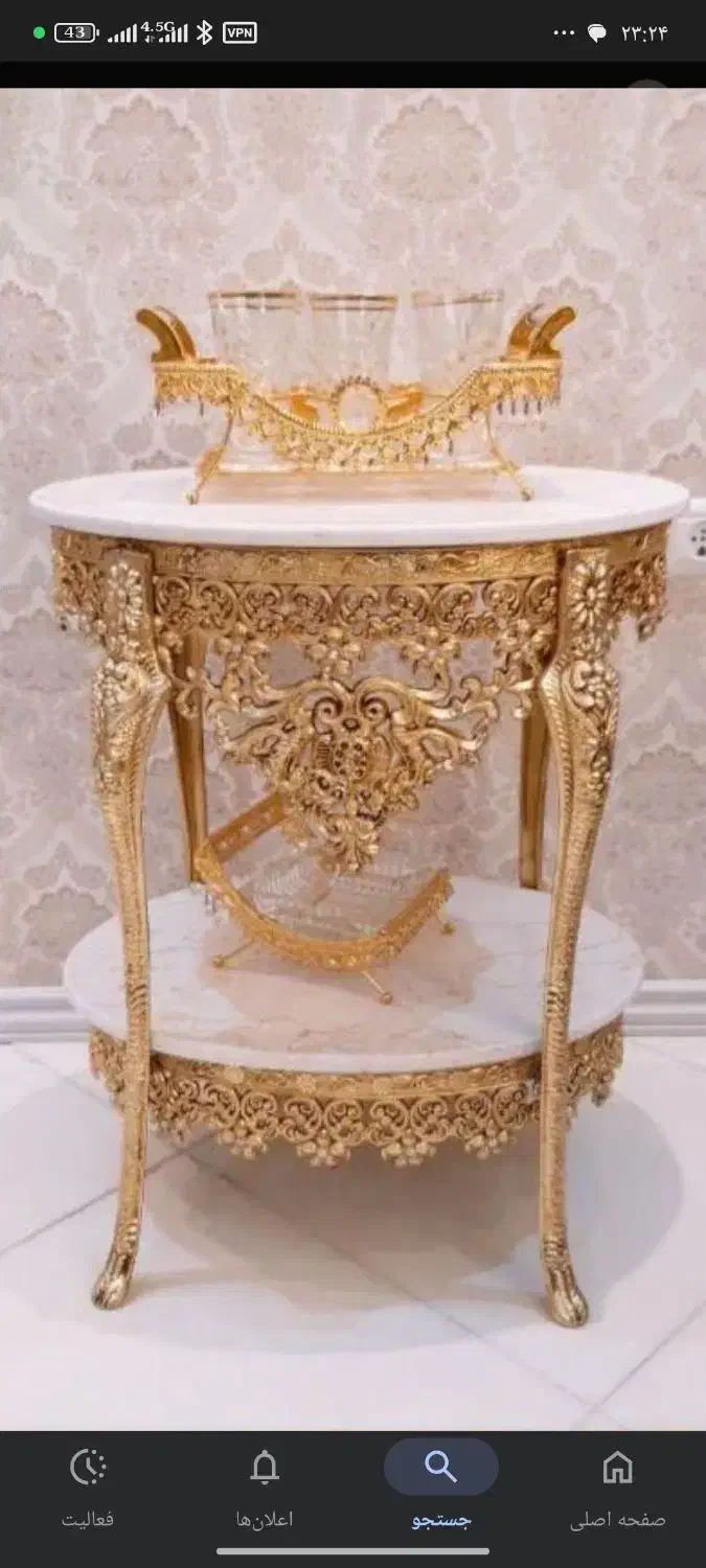 میزخاطره جنس برنج|صنایع دستی و سایر لوازم تزئینی|فولادشهر, C8|دیوار