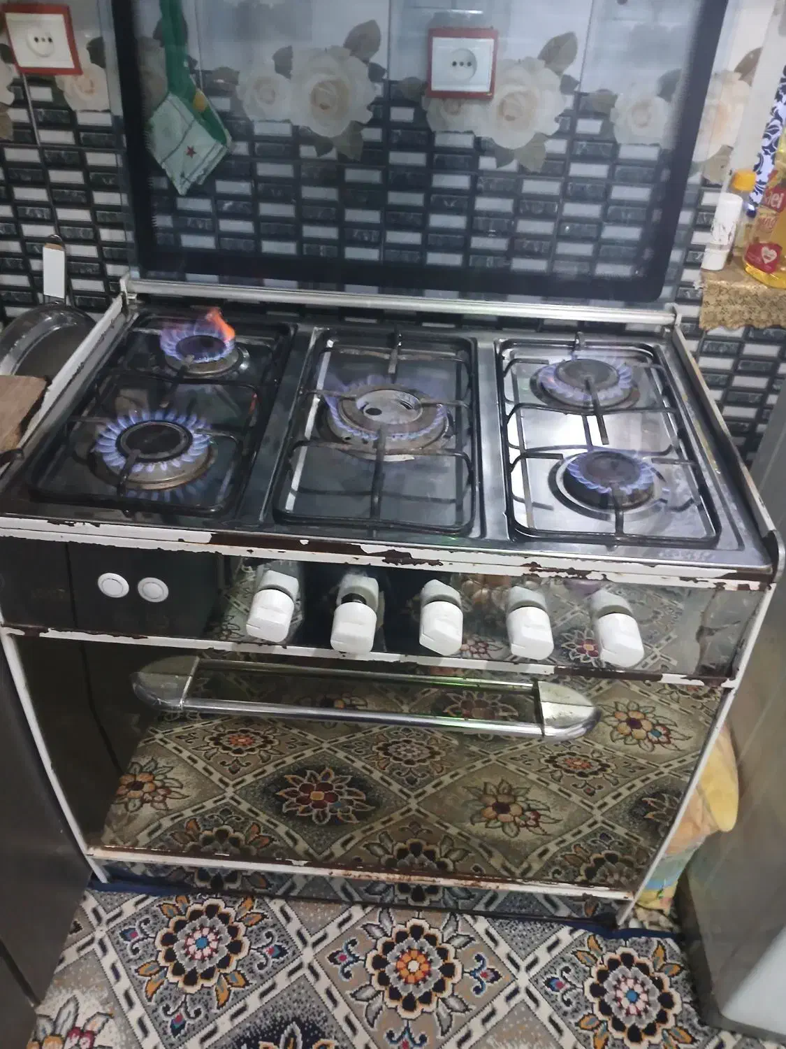 فروش اجاق گاز  طرح فر|اجاق گاز و لوازم برقی پخت‌وپز|هندیجان, |دیوار