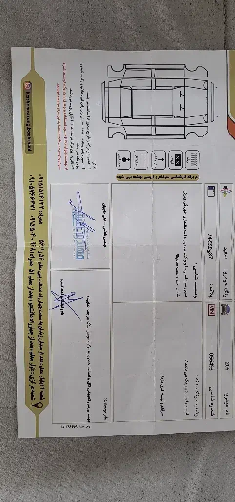 206 مدل96 tu3|خودرو سواری و وانت|مشهد, ولیعصر (شهرک غرب)|دیوار