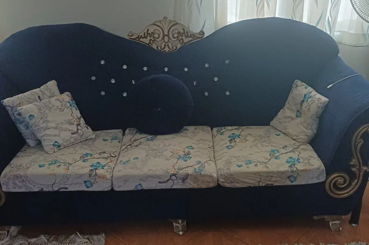 مبل شش نفر. سالم.|مبلمان خانگی و میز عسلی|شهریار, شهرک شاهد|دیوار