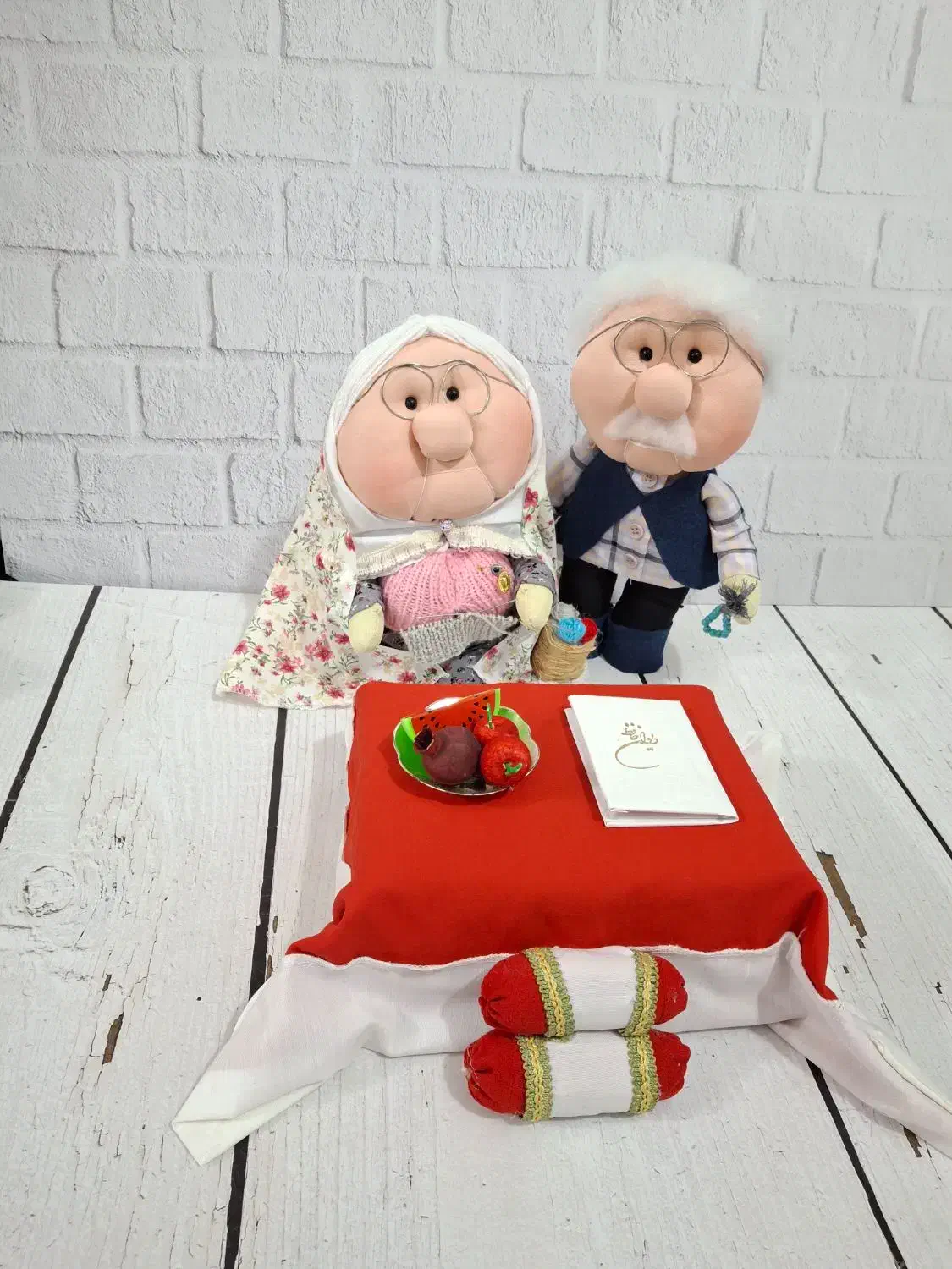 عروسک سنتی مادر بزرگ و پدر بزرگ|صنایع دستی و سایر لوازم تزئینی|ورامین, شهرک مدرس|دیوار