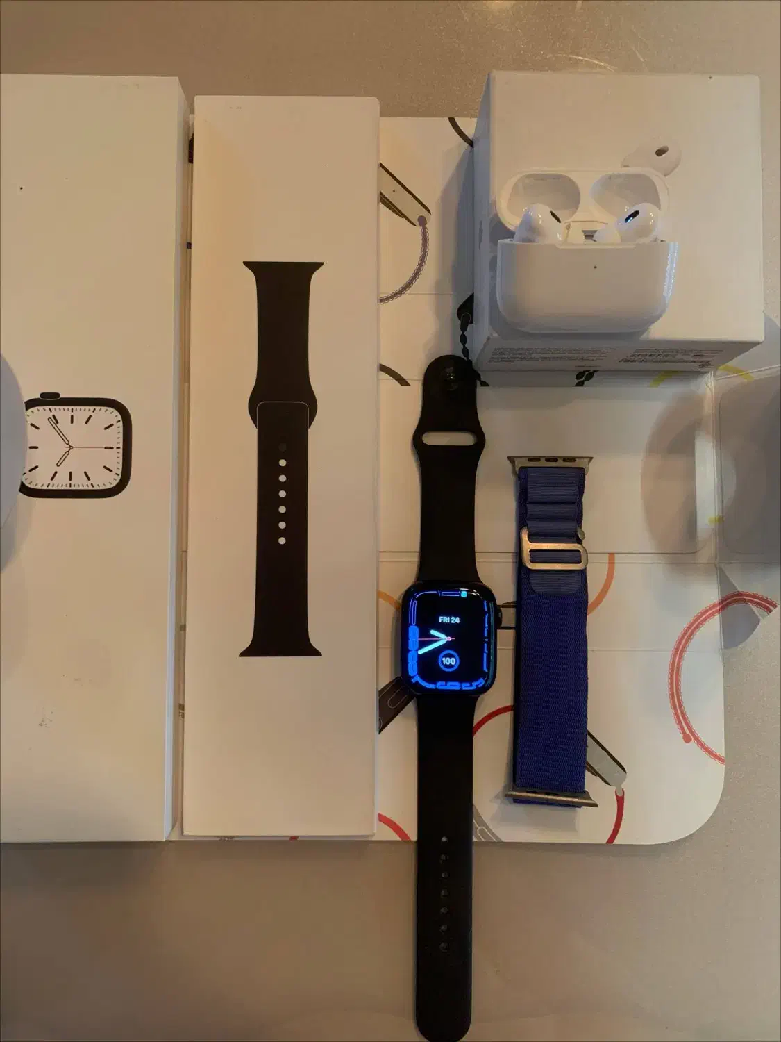 apple watch serie7 45mاپل واچ سری 7|لوازم جانبی موبایل و تبلت|مشهد, آزادشهر|دیوار