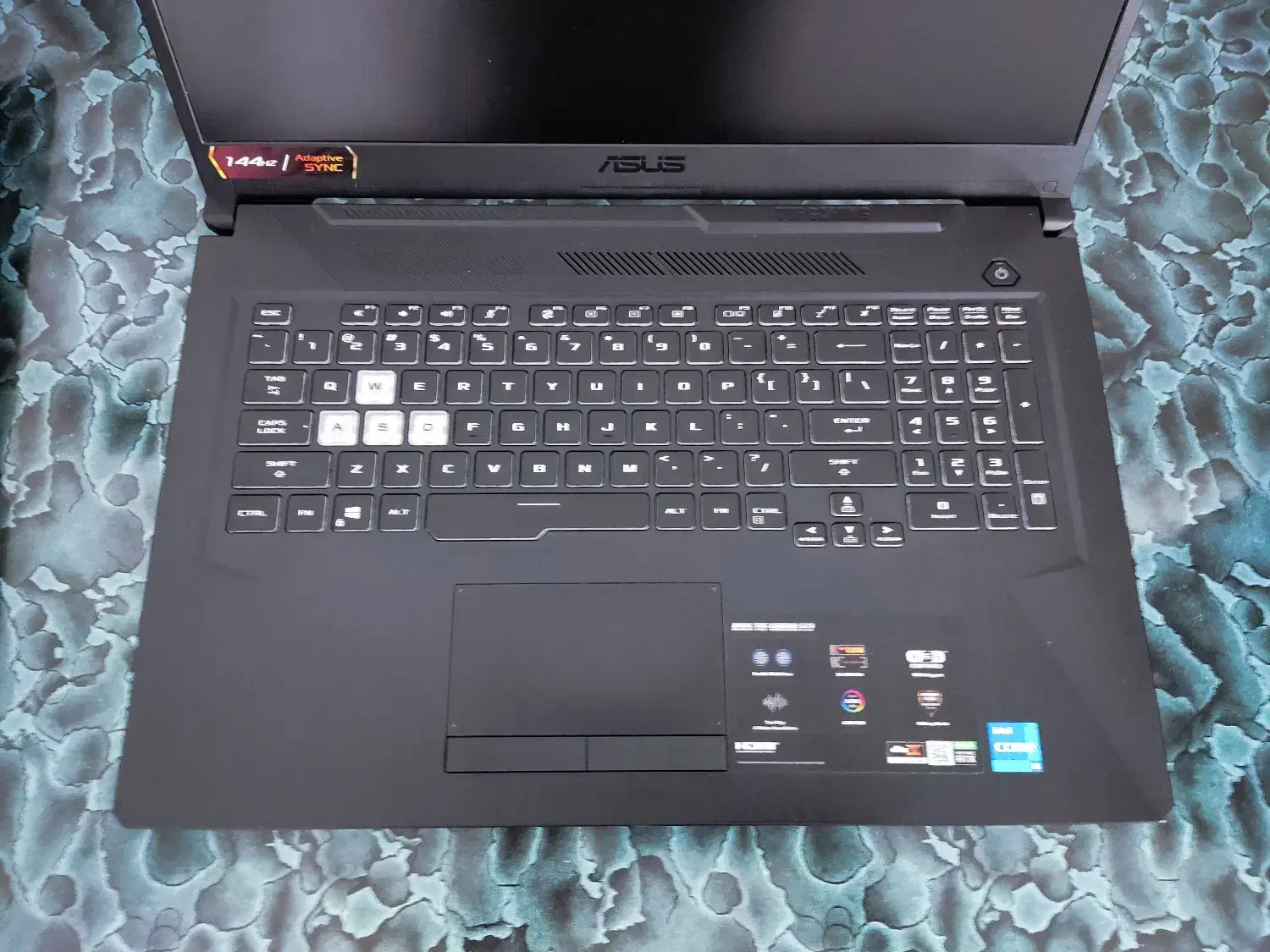 لپتاپ گیمینگ tuf gaming f17|رایانه همراه|زنجان, |دیوار