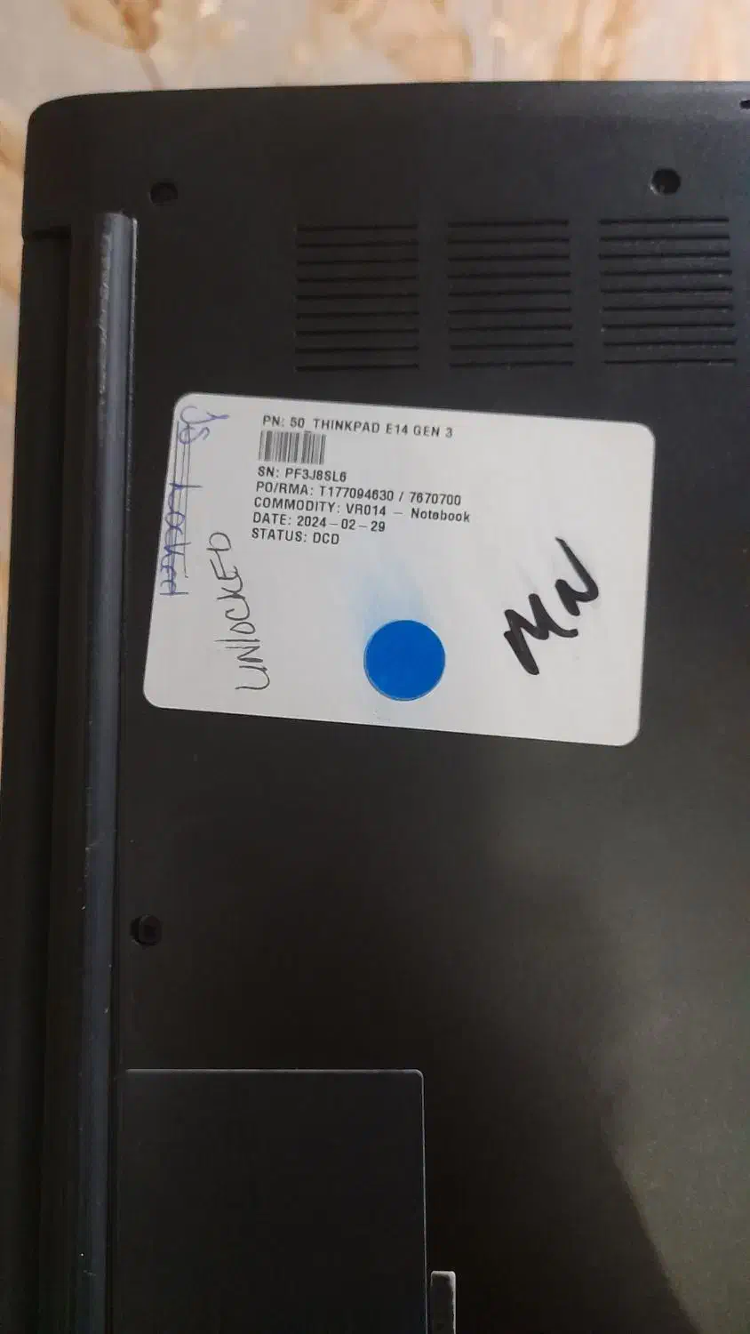 Lenovo Thinkpad E14 Gen3 لپ تاپ|رایانه همراه|تهران, نیروی هوایی (پیروزی)|دیوار