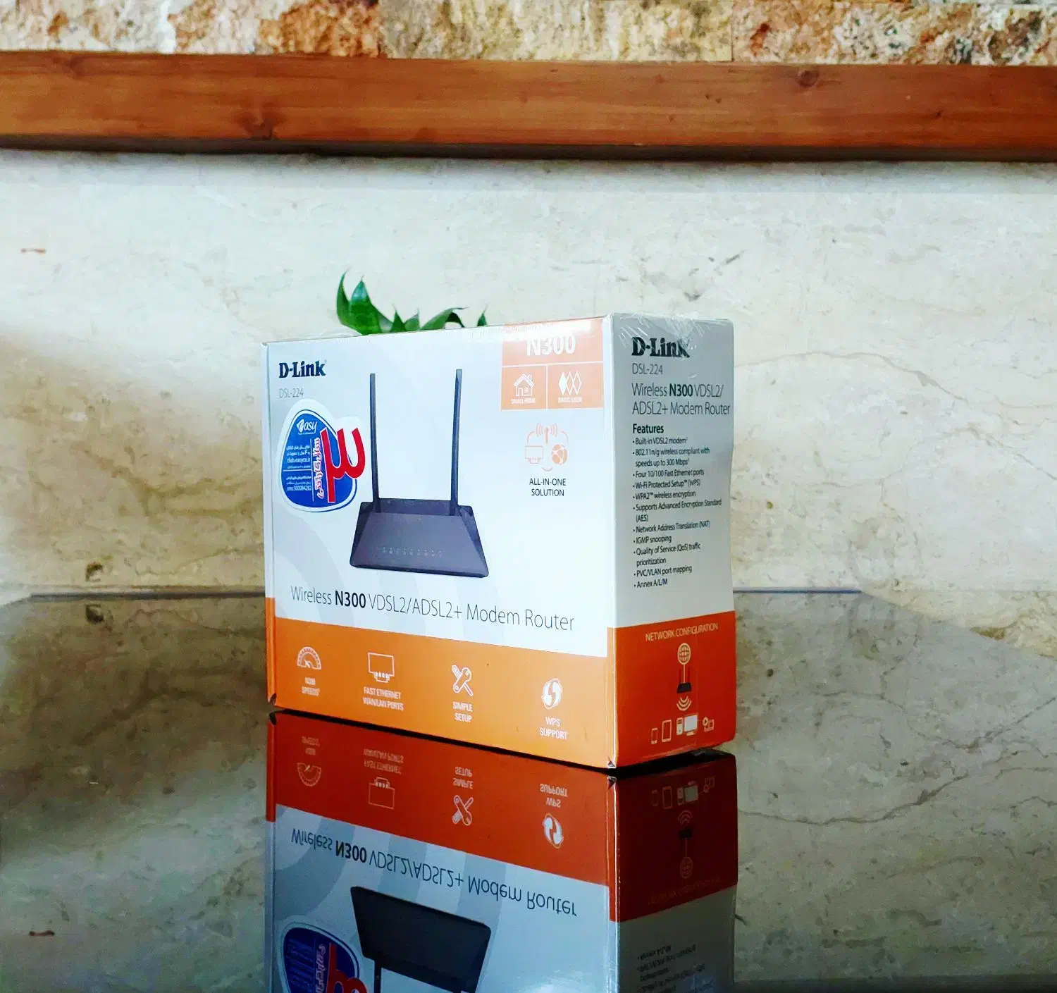 مودم دی لینک(VDSL&ADSL)مدل Dsl-224 گارانتی ایزی*|مودم و تجهیزات شبکه|مشهد, کوثر|دیوار