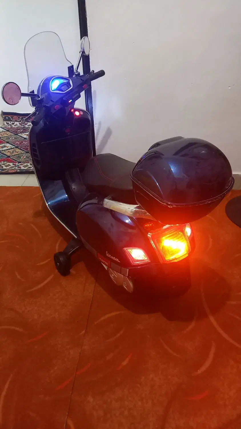 موتورشارژی ترح وسپا|اسباب و اثاث بچه|پاکدشت, شهرک امام رضا|دیوار