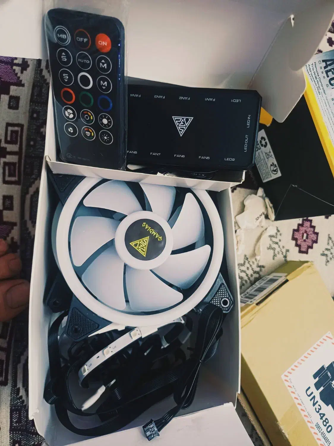 خنک کننده کیس LED ARGB|قطعات و لوازم جانبی رایانه|تبریز, |دیوار