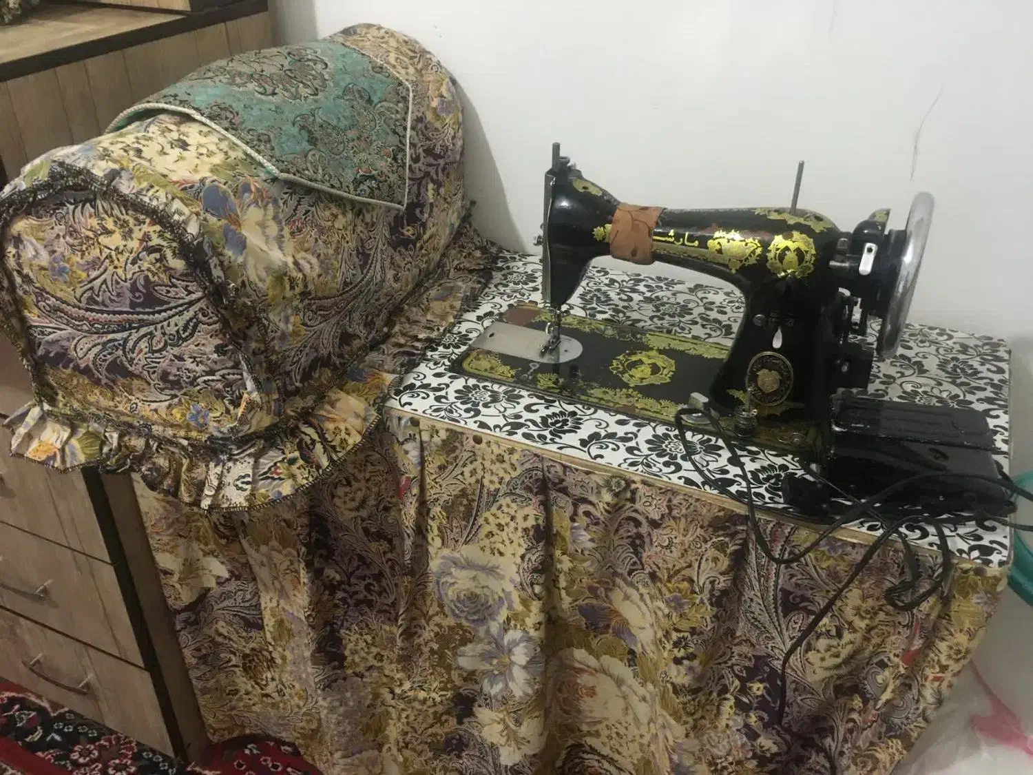 چرخ خیاطی بامیز|لوازم خیاطی و بافتنی|پاکدشت, پاکدشت (مامازند)|دیوار