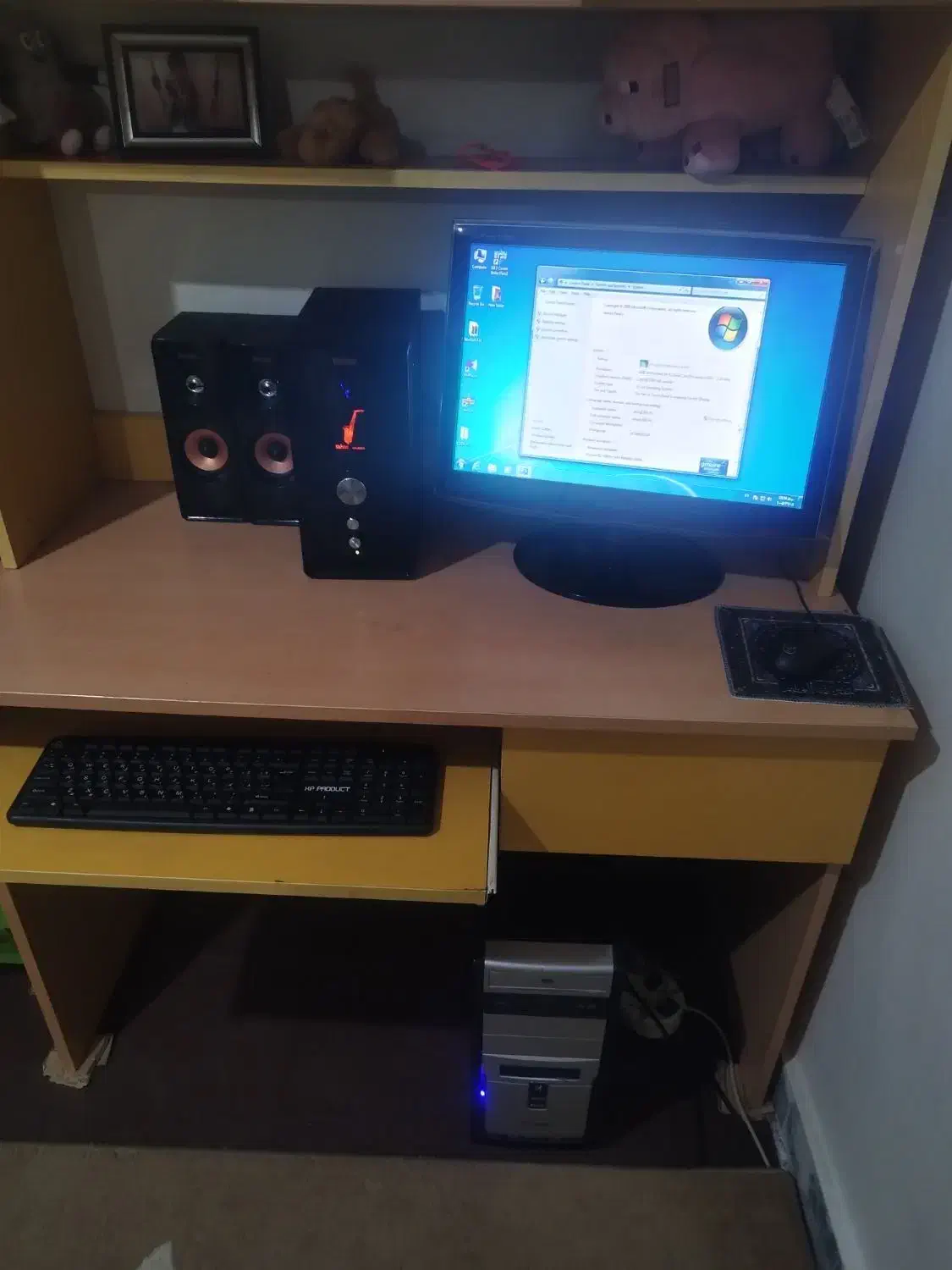 کامپیوتر با تمام لوازم کاملا سالم|رایانه رومیزی|کرج, کرج نو|دیوار
