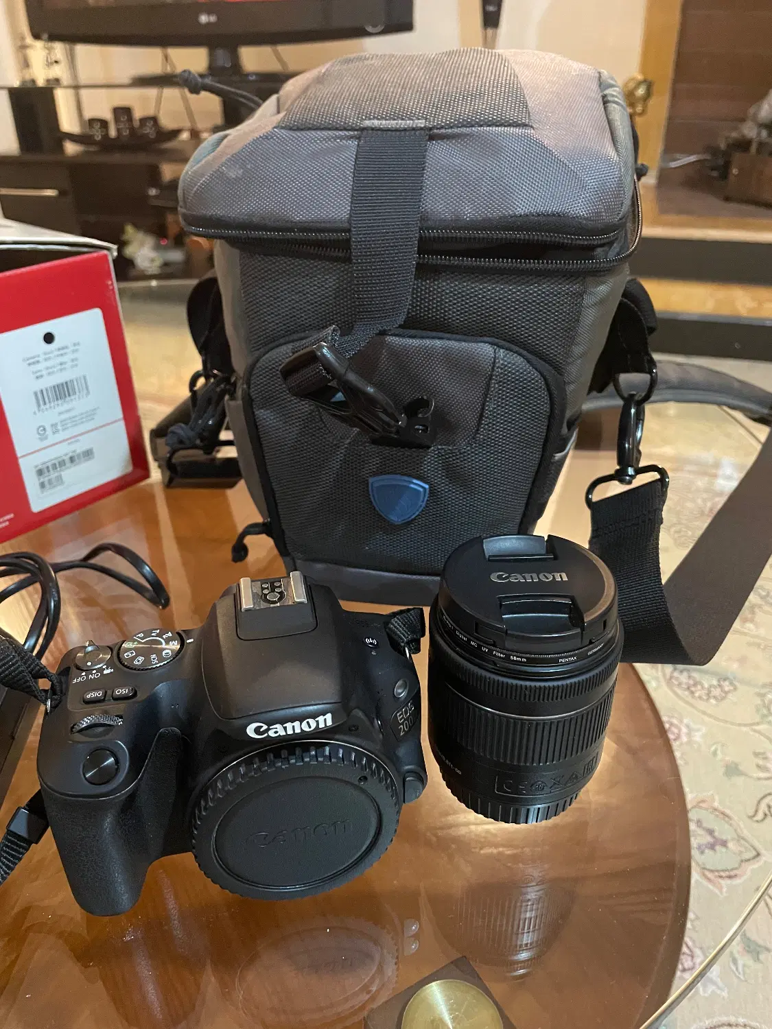 دوربین canon EOs200D|دوربین عکاسی و فیلمبرداری|تهران, تهرانپارس غربی|دیوار