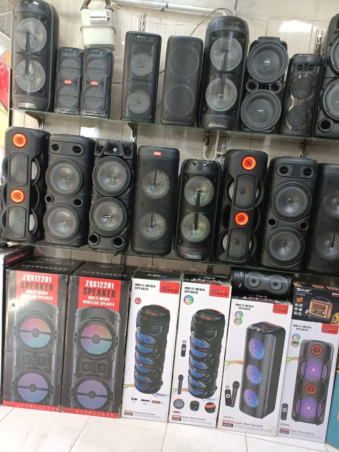 اسپیکر شارژی برقی|پخشکننده همراه|کرمانشاه, |دیوار