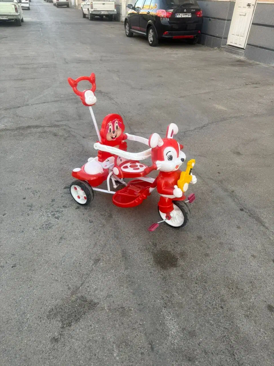 فروش ۳چرخ رابیت،قرمز سفید درحدنو|دوچرخه، اسکیت، اسکوتر|شیراز, معالی‌آباد|دیوار