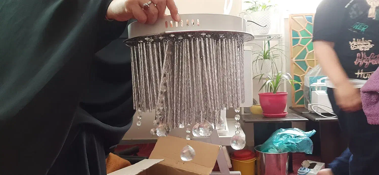 لوستر  چند رنگ|لوستر و چراغ آویز|فردیس, شهرک ۱۱۰|دیوار