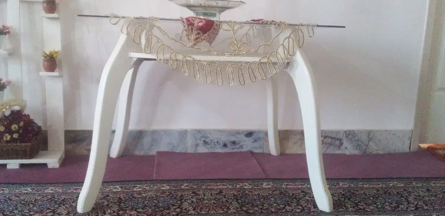 میز نهار حوری با سه صندلی سه میلیون|میز و صندلی غذاخوری|رفسنجان, |دیوار