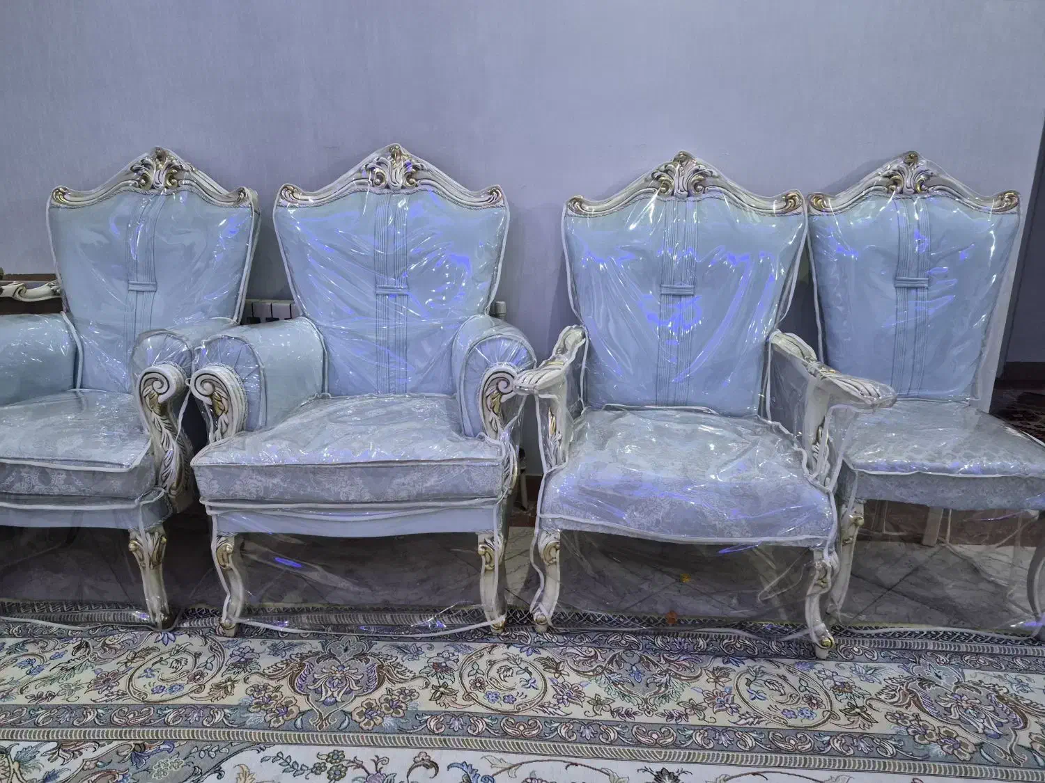 مبل ۹نفره استیل|مبلمان خانگی و میز عسلی|اصفهان, کوی شهید کشوری|دیوار