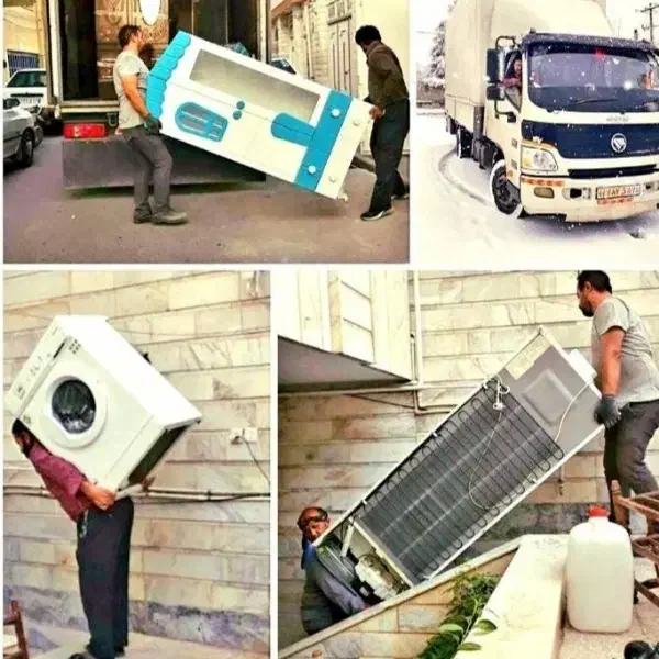 کارگرتنهاحمل اثاث اسباب منزل جابجای یخچال سایدمبل|خدمات حمل و نقل|مشهد, آزادشهر|دیوار