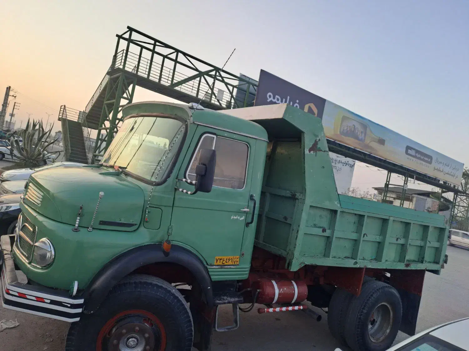 بنز۹۱۱مدل ۱۳۵۵سه تیکه اتوبوس مدارک اماده انتقال|خودرو سنگین|نوشهر, |دیوار