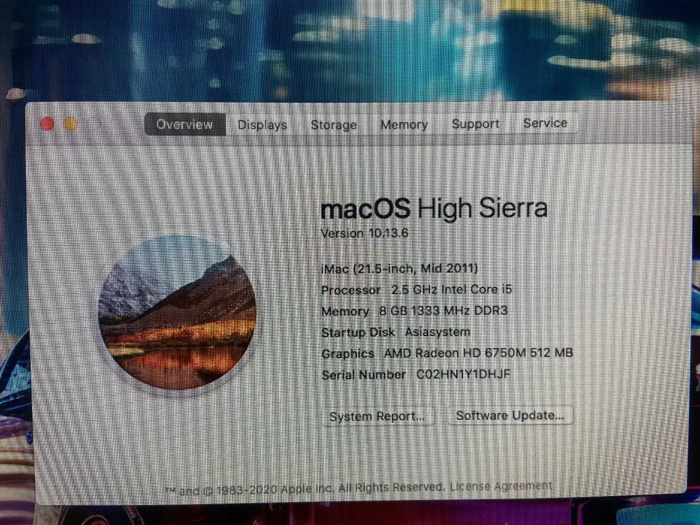 iMac version 10.13.6|رایانه رومیزی|شیراز, زرهی|دیوار