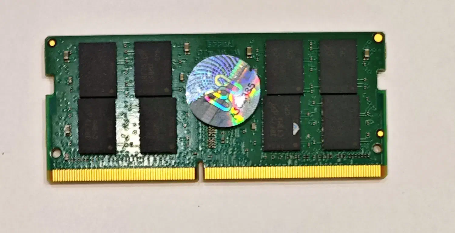 رم لپ تاپ کروشیال DDR4 ظرفیت 32 گیگ فرکانس 3200|قطعات و لوازم جانبی رایانه|بهبهان, |دیوار