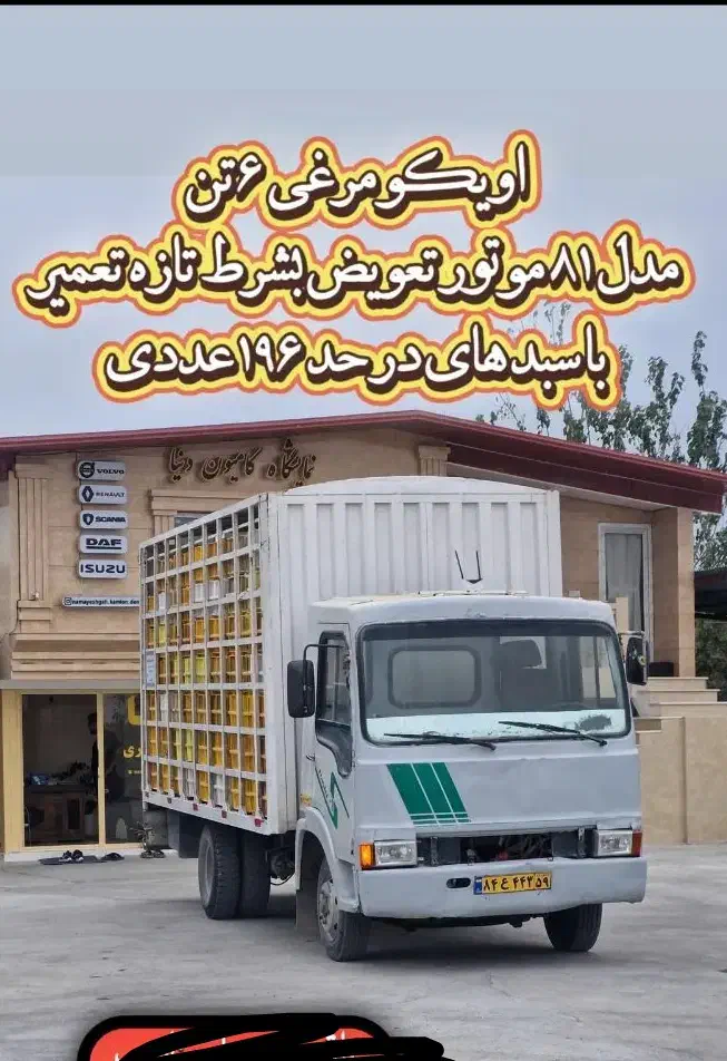 ایویکو مرغی|خودرو سنگین|گرگان, |دیوار