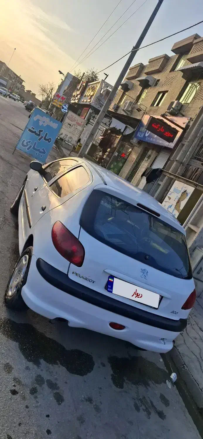 206 تیپ ۲ 1400 کم کار|خودرو سواری و وانت|گنبد کاووس, |دیوار