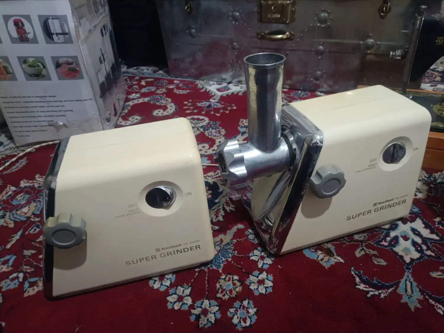 چرخ گوشت ناسیونال تایوان اصل کلکسیونی|خردکن، آسیاب، غذاساز|شیراز, انجیره|دیوار