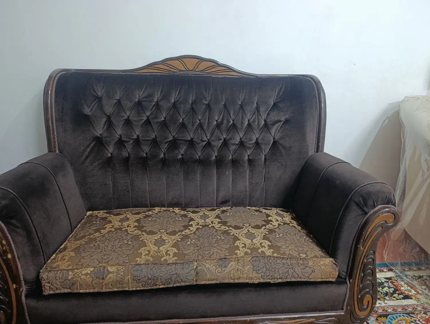 کاناپه دو نفره|مبلمان خانگی و میز عسلی|گلبهار, شهر جدید گلبهار|دیوار