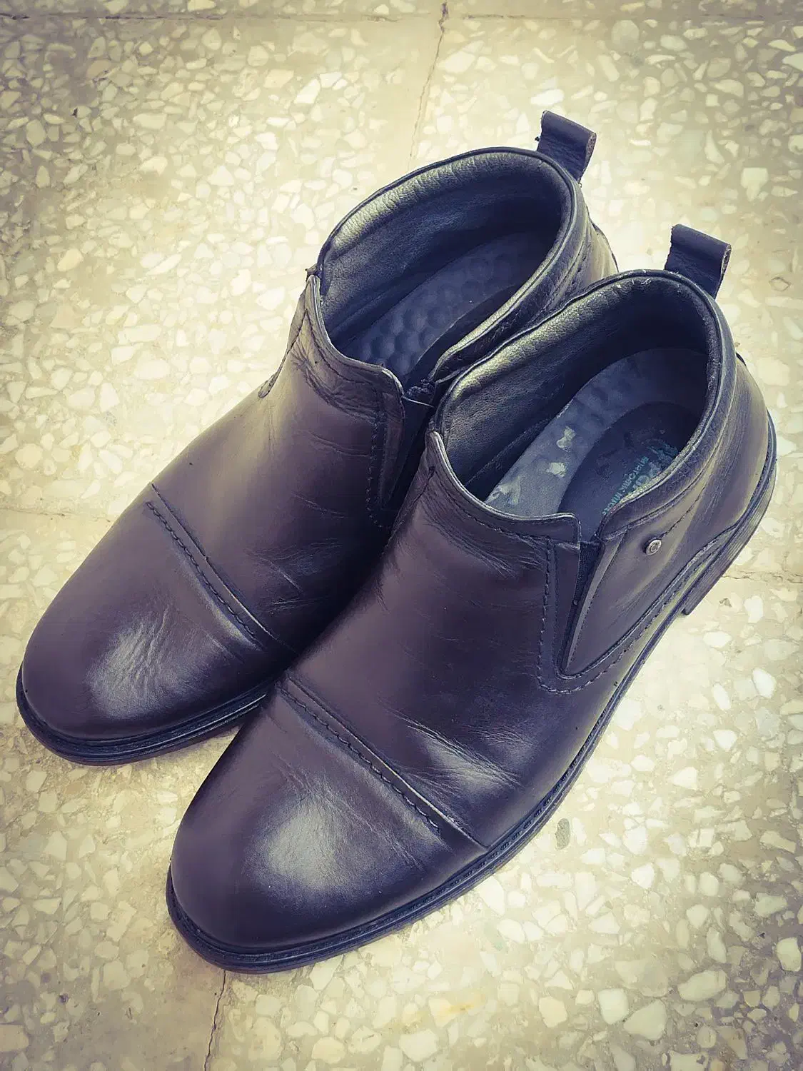 نیم بوت چرم اصل|کیف، کفش، کمربند|نظرآباد, نظرآباد|دیوار