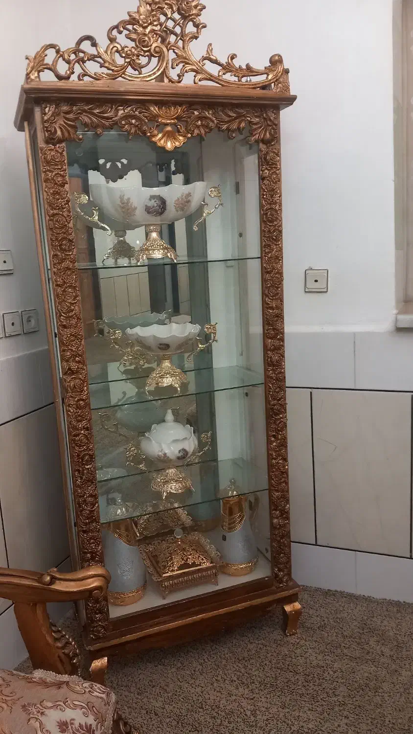 بوفه وساعت|بوفه، ویترین، کنسول|یاسوج, |دیوار