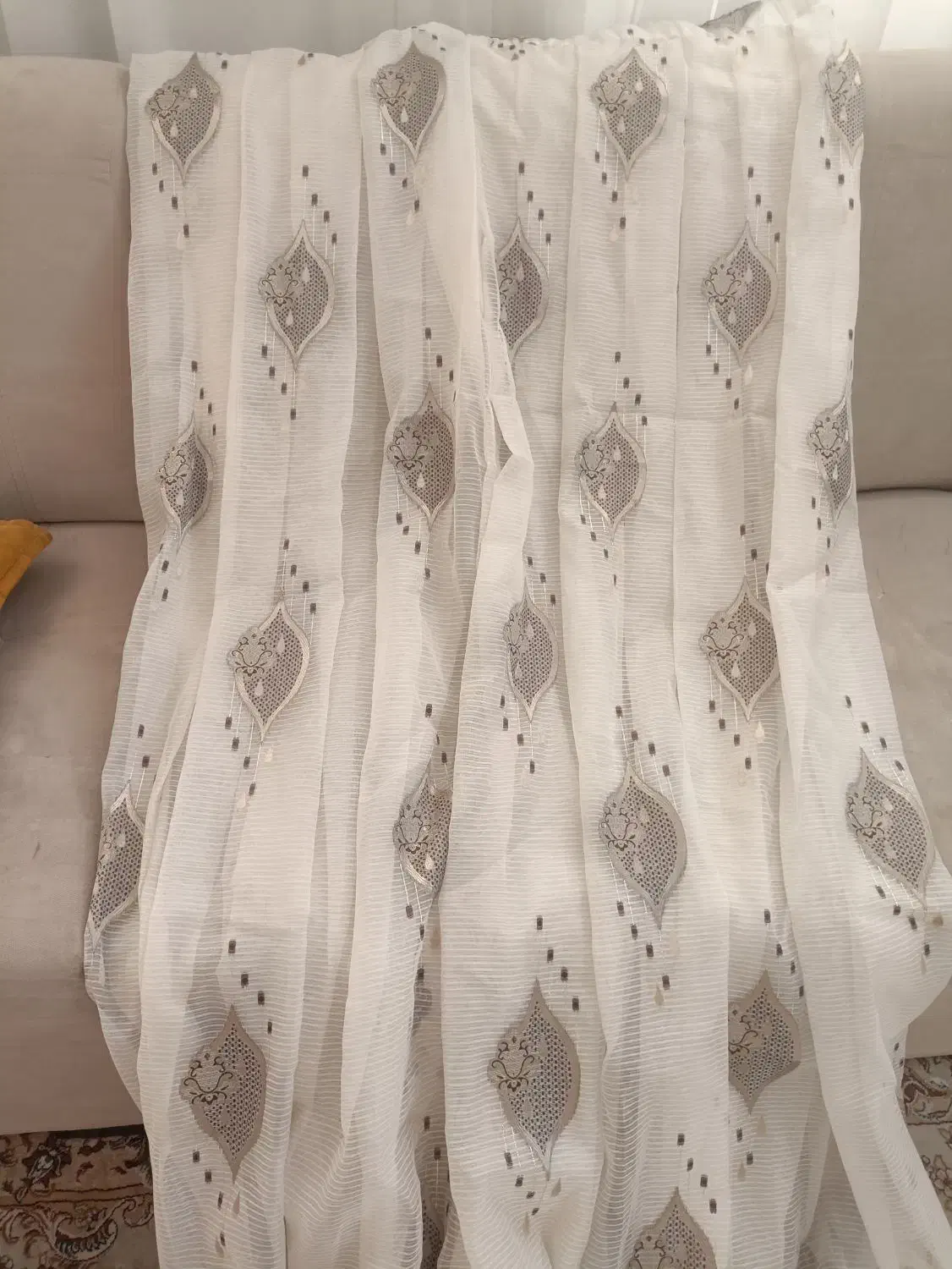 پرده|پرده، رانر، رومیزی|تهران, دهکده المپیک|دیوار