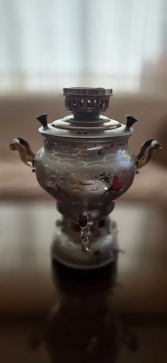 سماور گازی قدیمی اصل|سماور، چایساز، قهوهساز|تهران, دهکده المپیک|دیوار