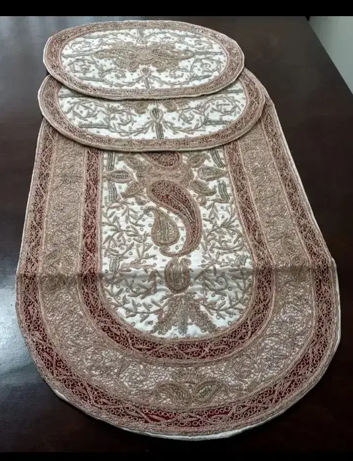 رومیزی های سرمه دوزی|پرده، رانر، رومیزی|تهران, چیذر|دیوار