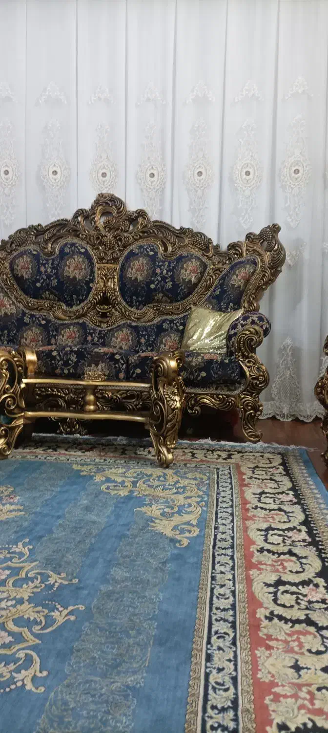 مبل استیل سلطنتی|مبلمان خانگی و میز عسلی|گلبهار, شهر جدید گلبهار|دیوار