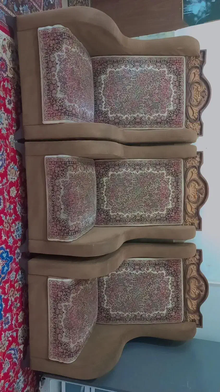 مبل قالی|مبلمان خانگی و میز عسلی|زرند, |دیوار