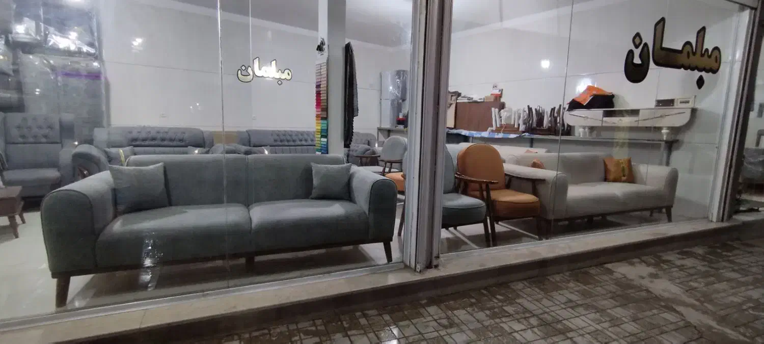 مبلمان مشکین دشت کرج|مبلمان خانگی و میز عسلی|کرج, باغستان|دیوار